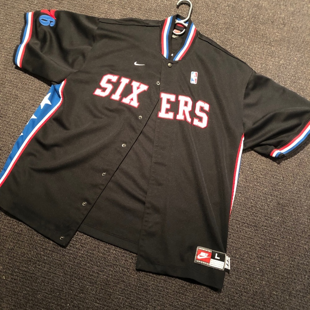 Nike Retro Philadelphia 76ers Warm Up Jacket